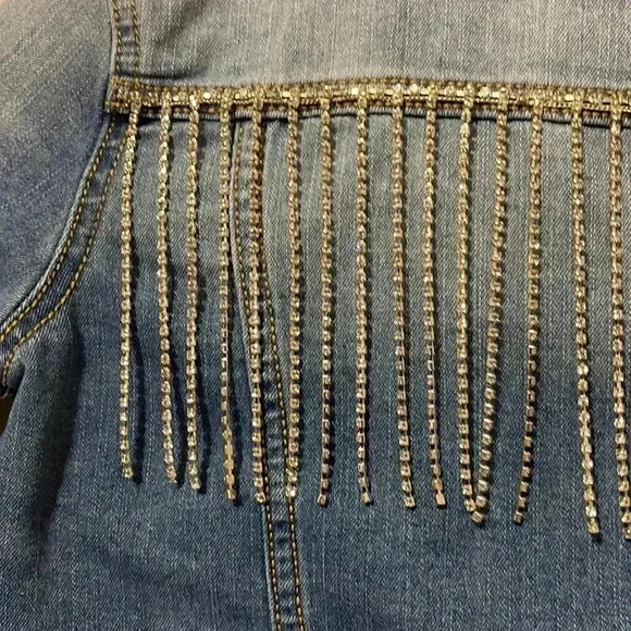 💙 Rhinestone Jean jacket - Picture 10 of 10